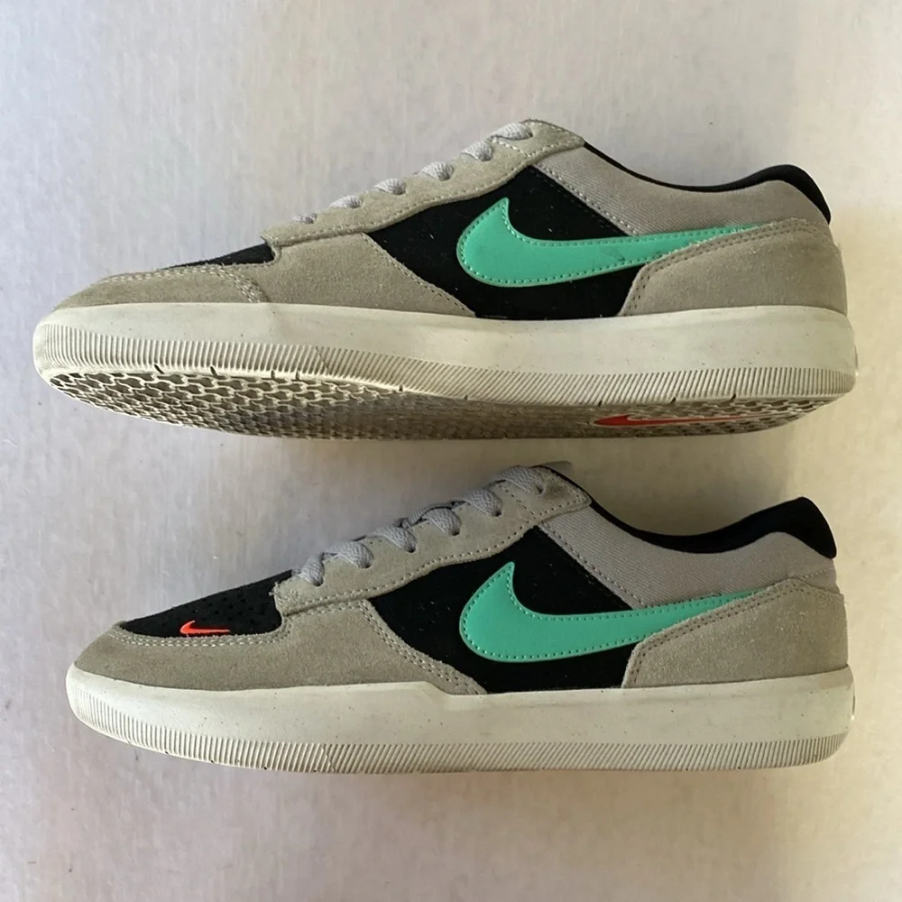 Nike SB Force 58 in Wolf Grey / Black Colorway Size 8 Men’s